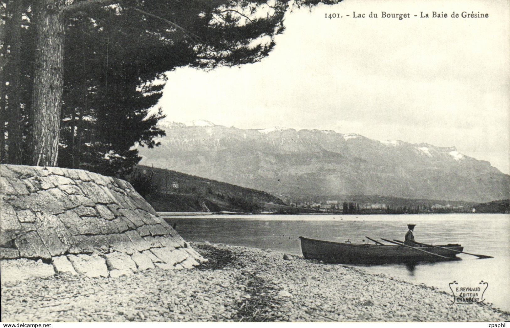 CPA Le Bourget Du Lac La baie de Gresine