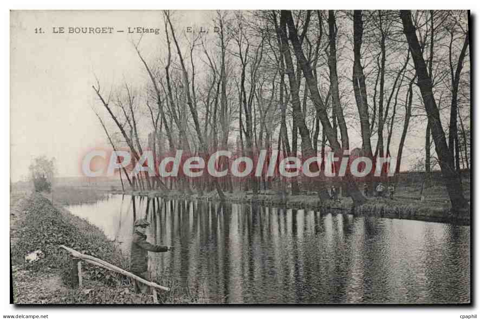 CPA Le Bourget L'Etang