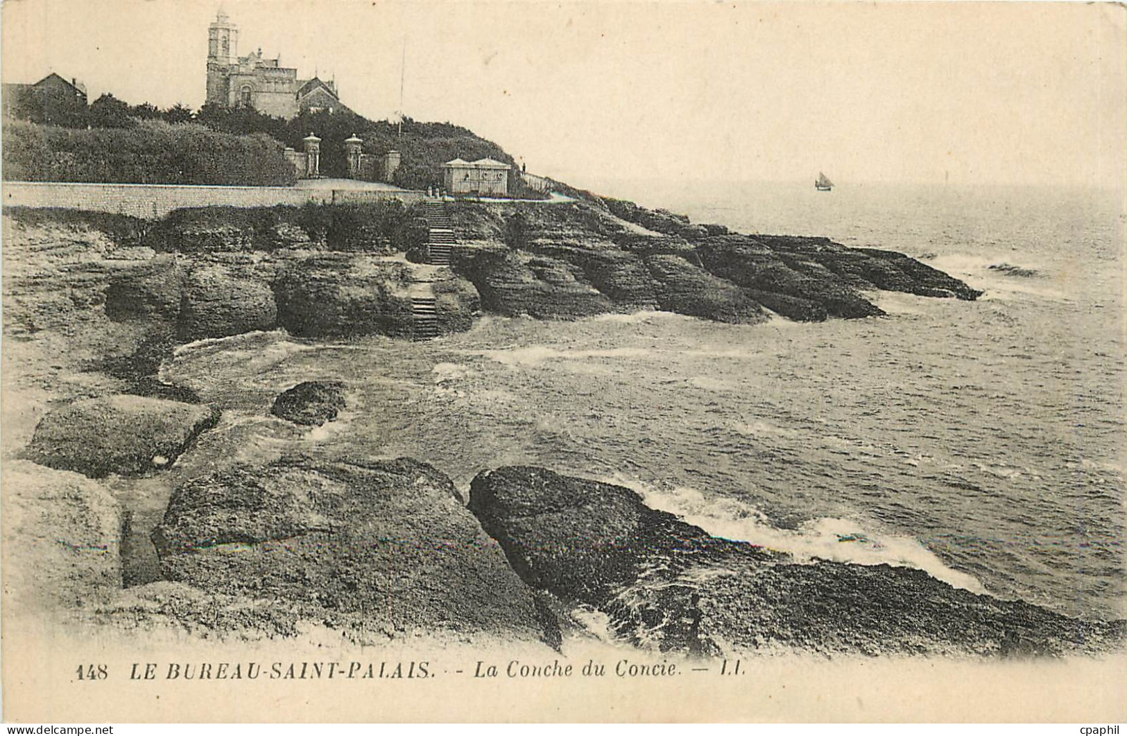 CPA Le Bureau Saint Palais La Conche du Concie