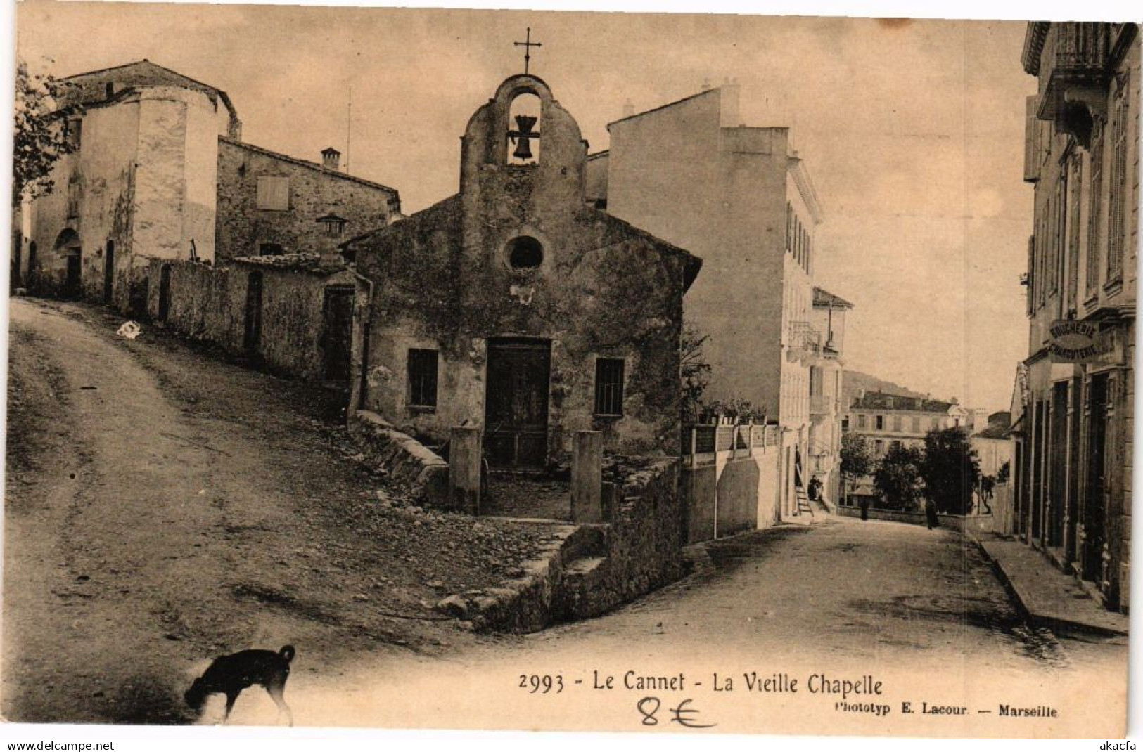 CPA LE CANNET - La Vieille chapelle (199089)