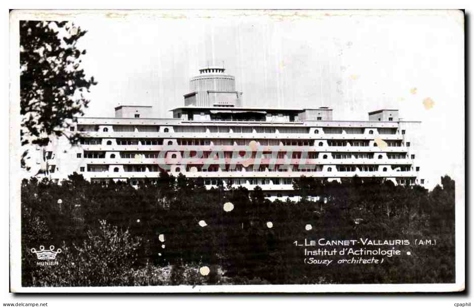 CPA Le Cannet Vallauris Institut d Actinologie