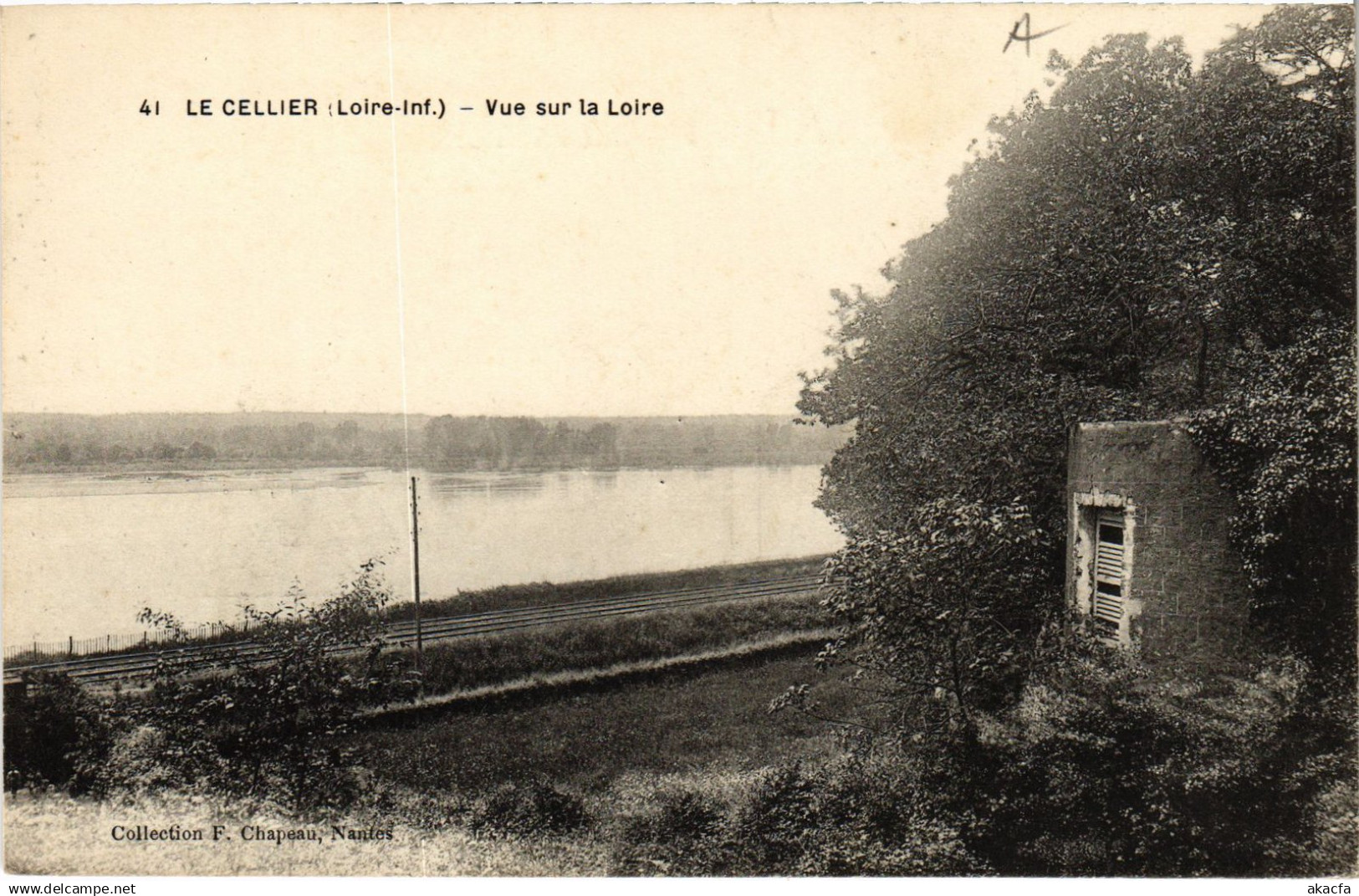 CPA Le Cellier vue sur la Loire (1440553)