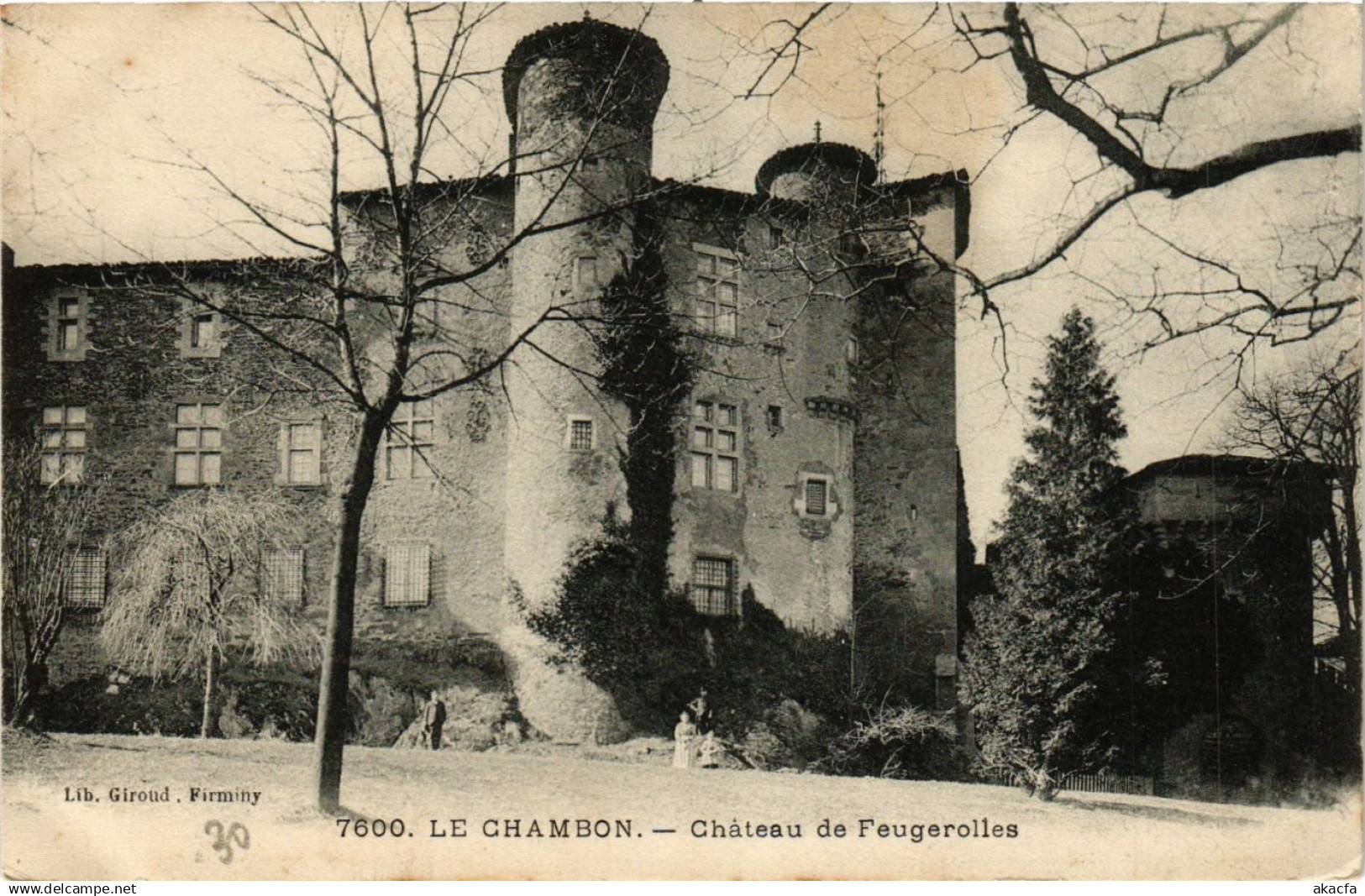 CPA Le CHAMBON - Chateau de FEUGEROLLES (359906)