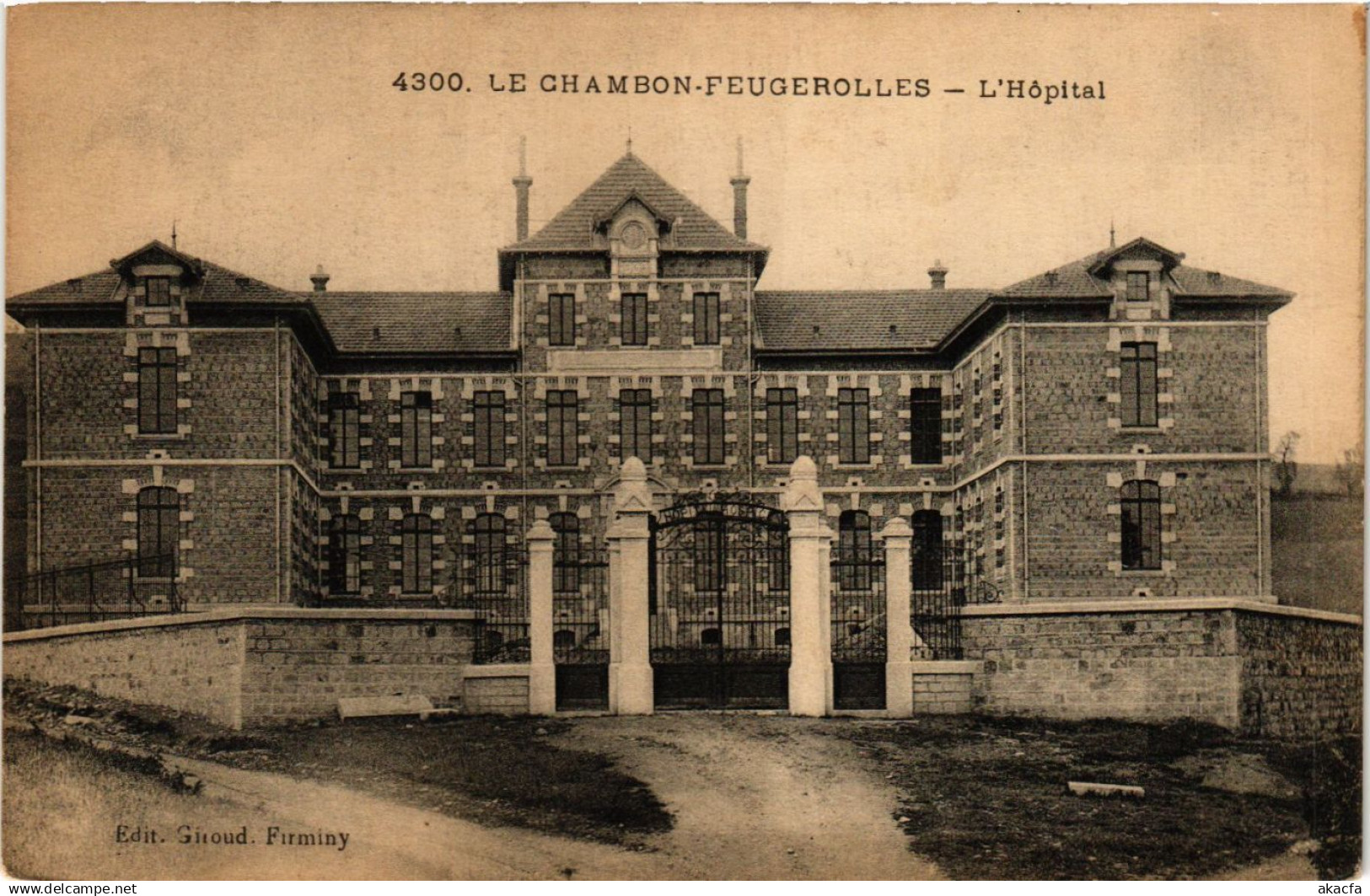CPA Le CHAMBON-FEUGEROLLES - L' Hopital (359886)