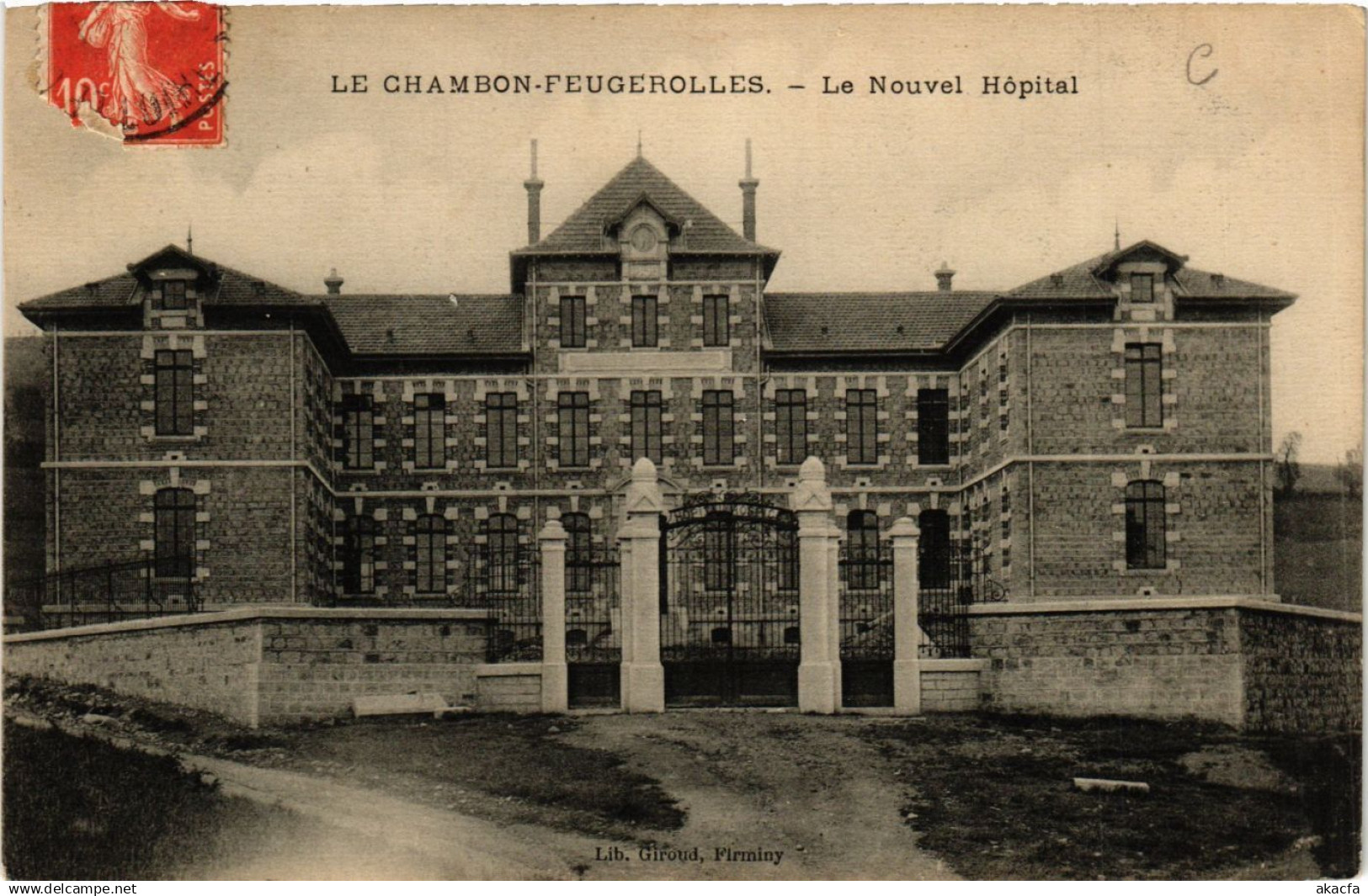 CPA Le CHAMBON-FEUGEROLLES - Le Nouvel Hopital (359882)