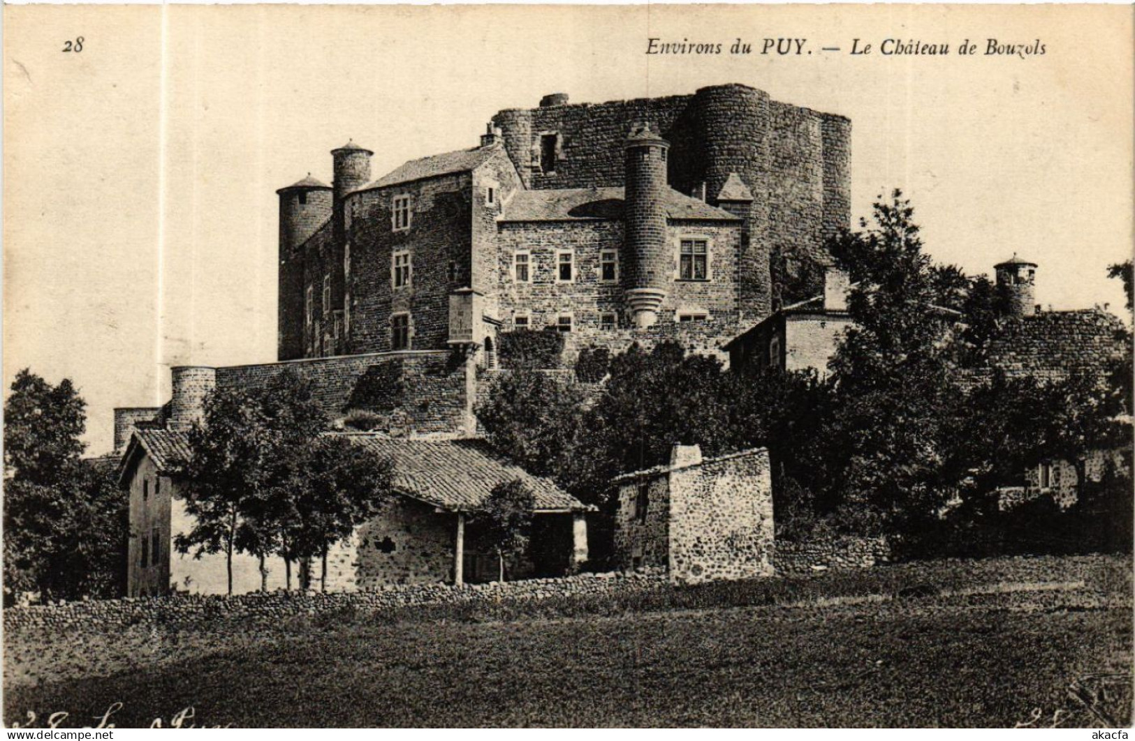 CPA Le CHAMBON-sur-LIGNON - Le LIGNON a BEAUJEU (585555)