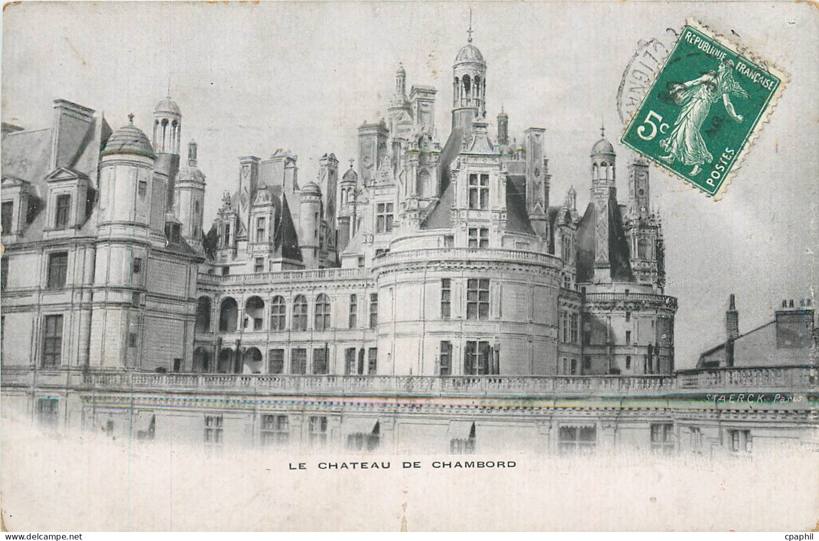CPA Le Chateau de Chambord