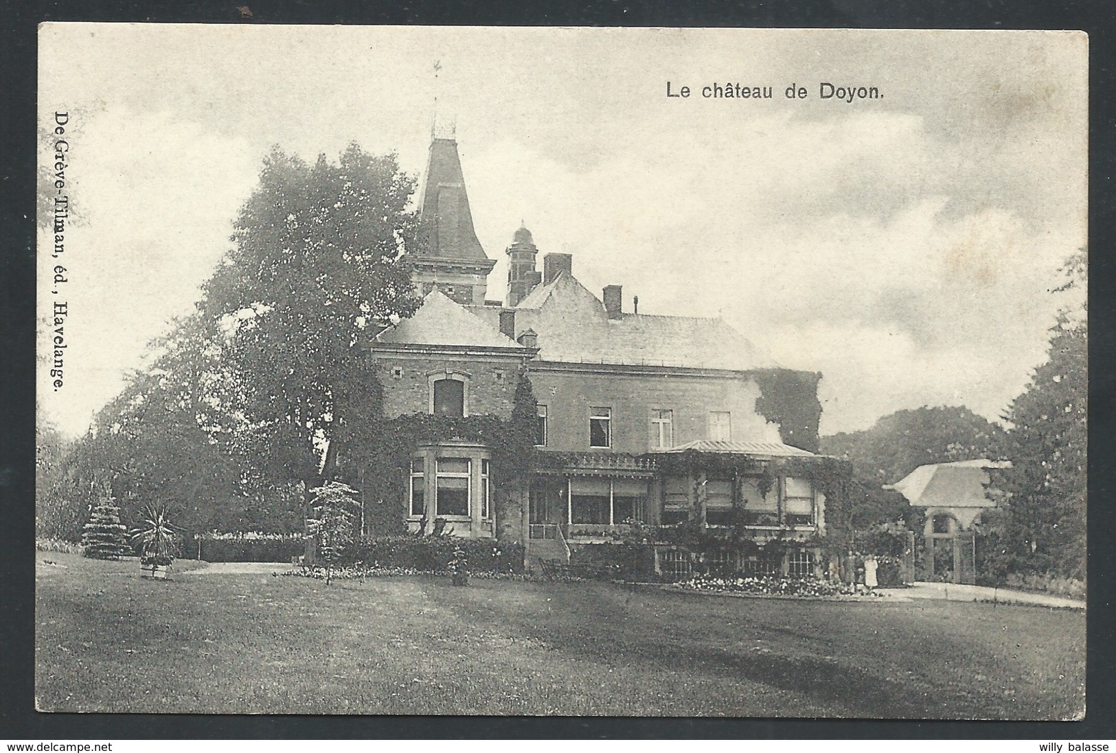 +++ CPA - Le Château de DOYON - Havelange  //