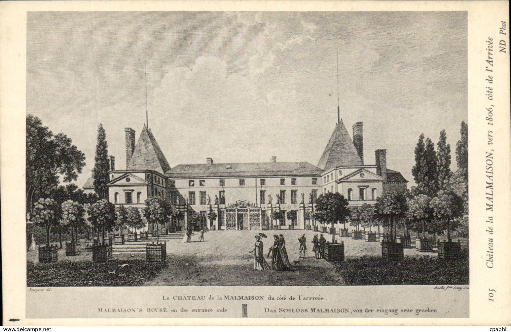 CPA Le Chateau de la Malmaison