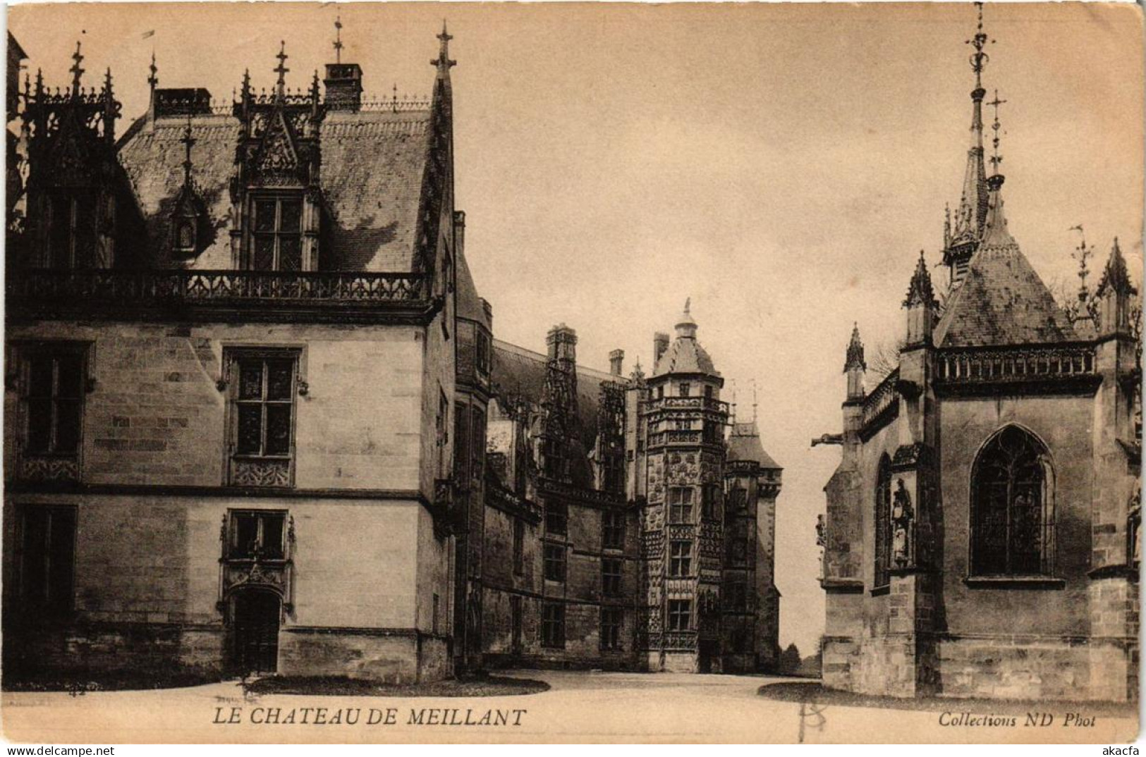 CPA Le Chateau de MEILLANT (613018)