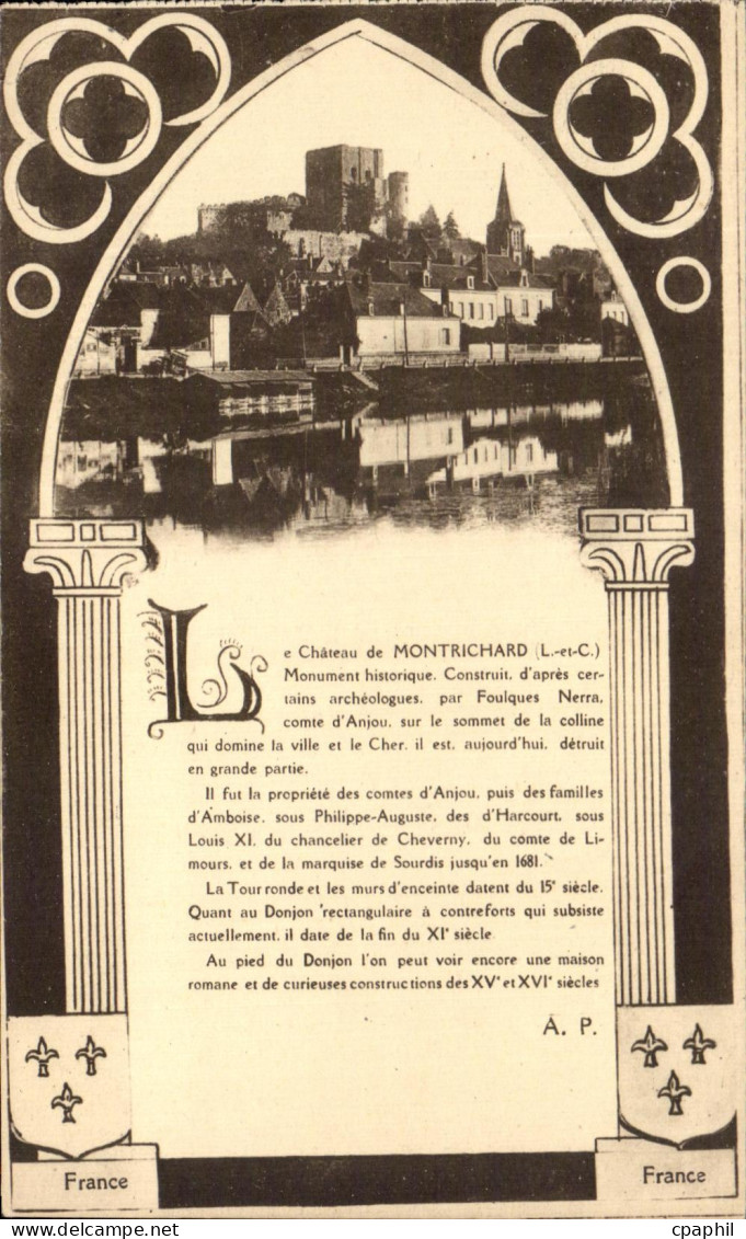 CPA Le Chateau De Montrichard