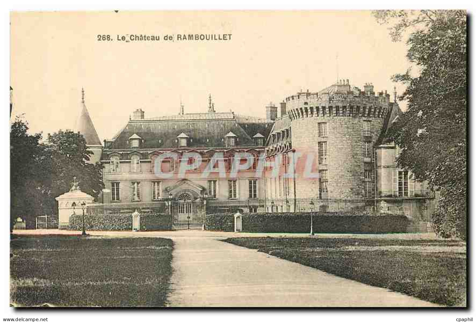 CPA Le Chateau de Rambouillet