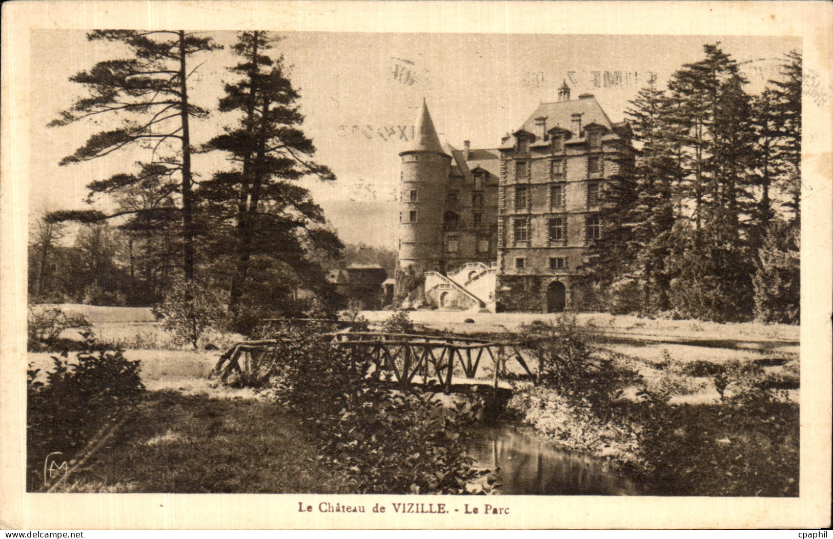 CPA Le Chateau de Vizille La Parc