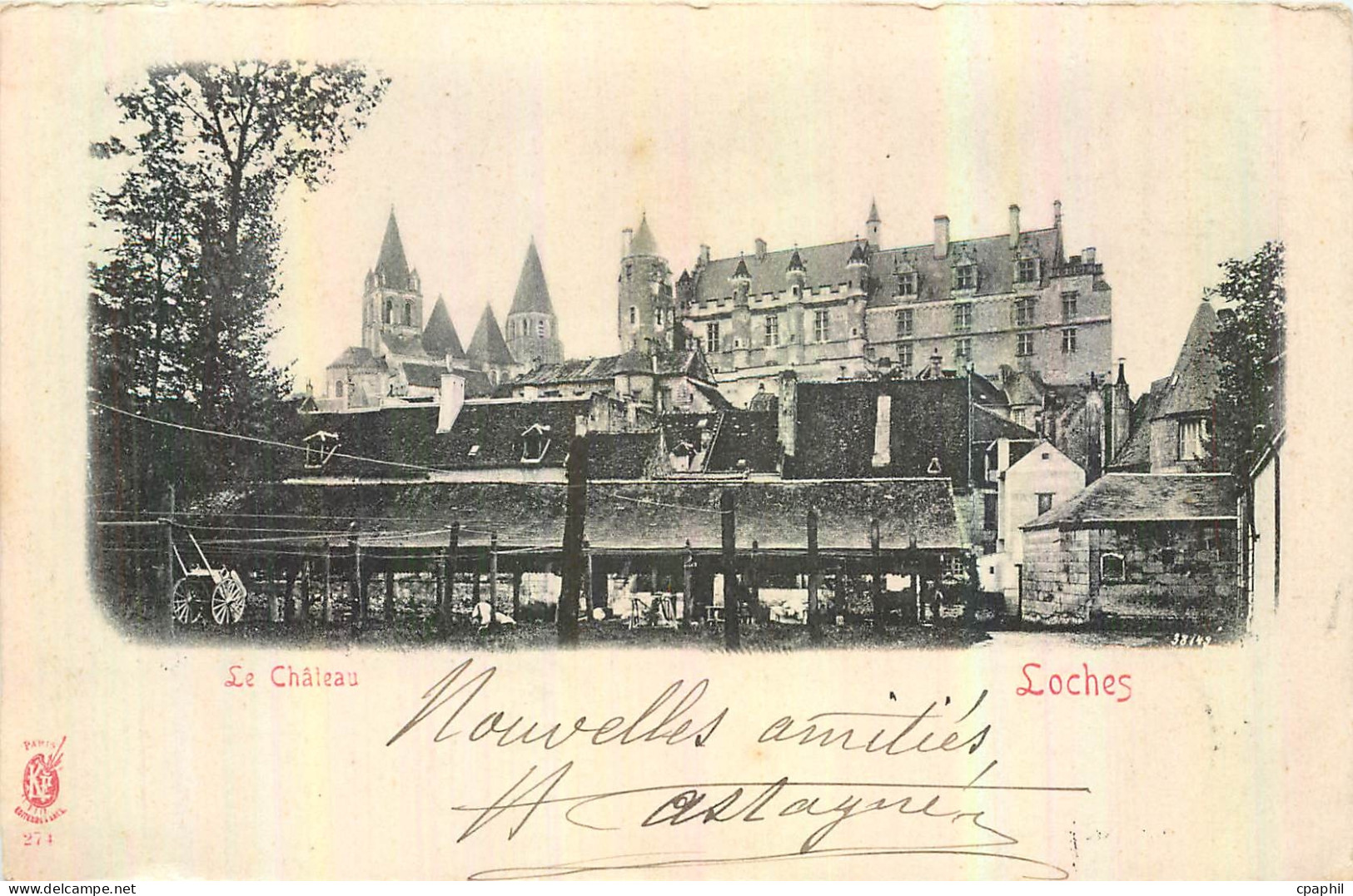CPA Le Chateau Loches