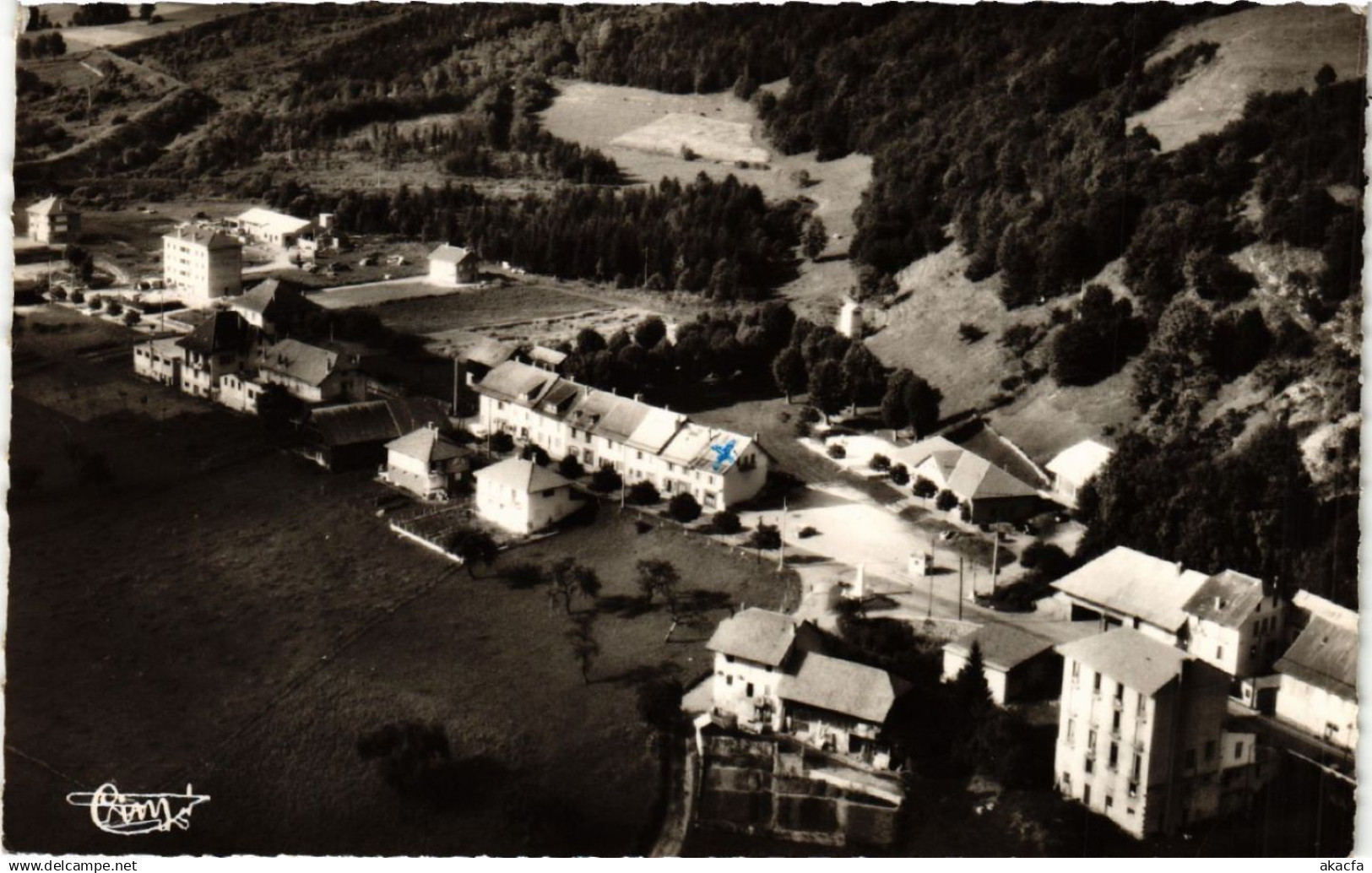 CPA Le Chatelard - Entrée cote AIX-les-BAINS (438307)