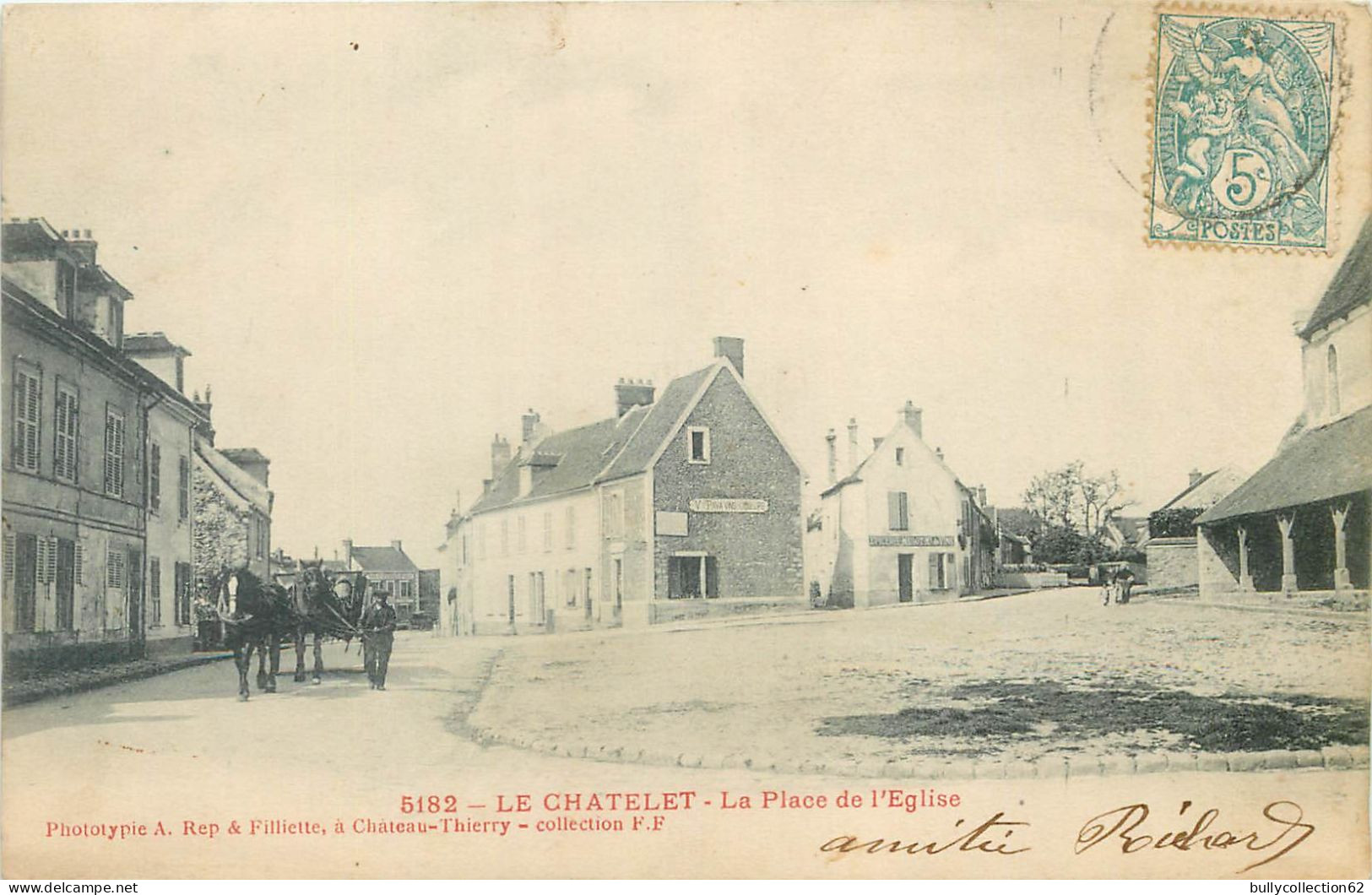 CPA Le Chatelet en Brie 77/297