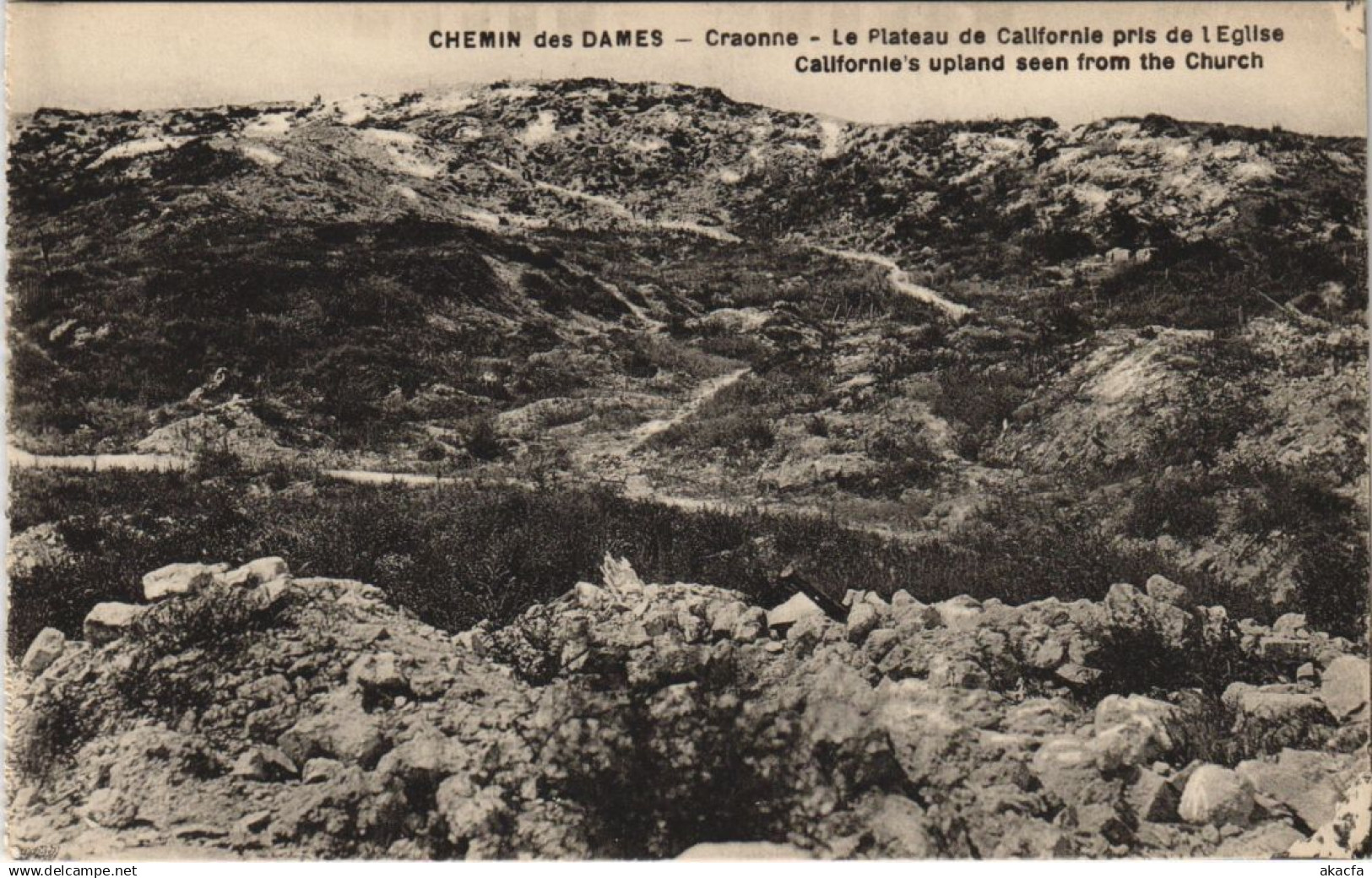 CPA Le chemin des dames CRAONNE (157002)