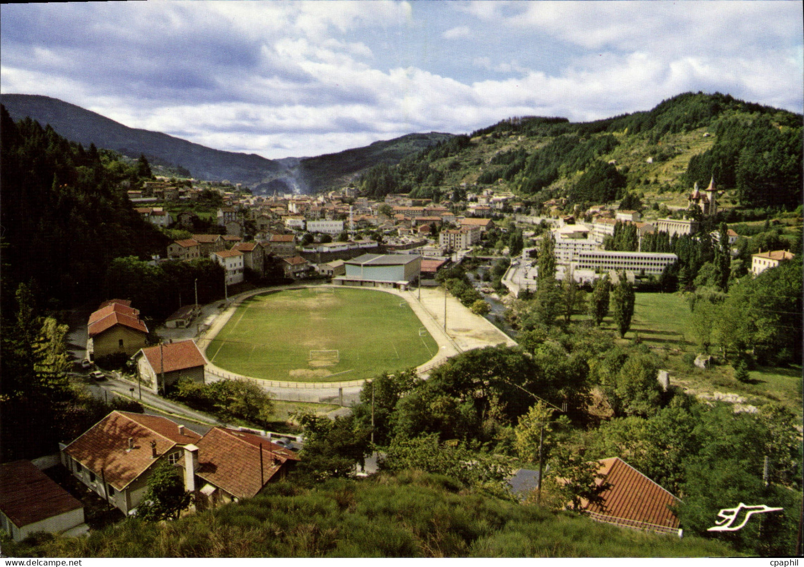 CPA Le Cheylard Le Stade