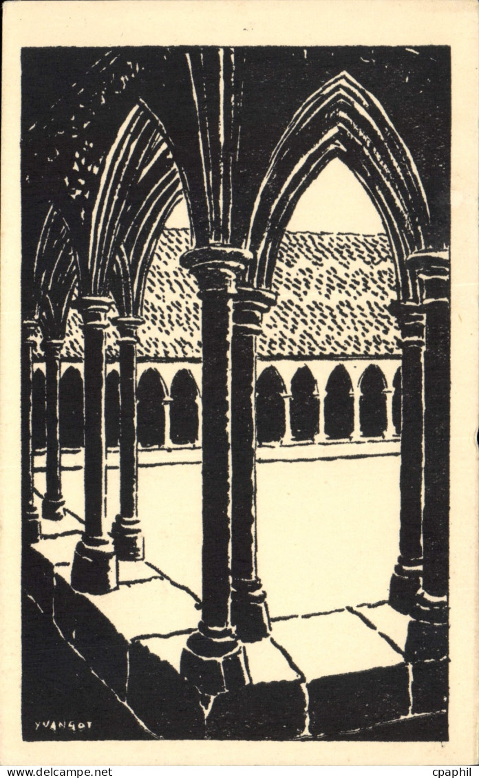 CPA Le Cloitre Le Mont Saint Michel