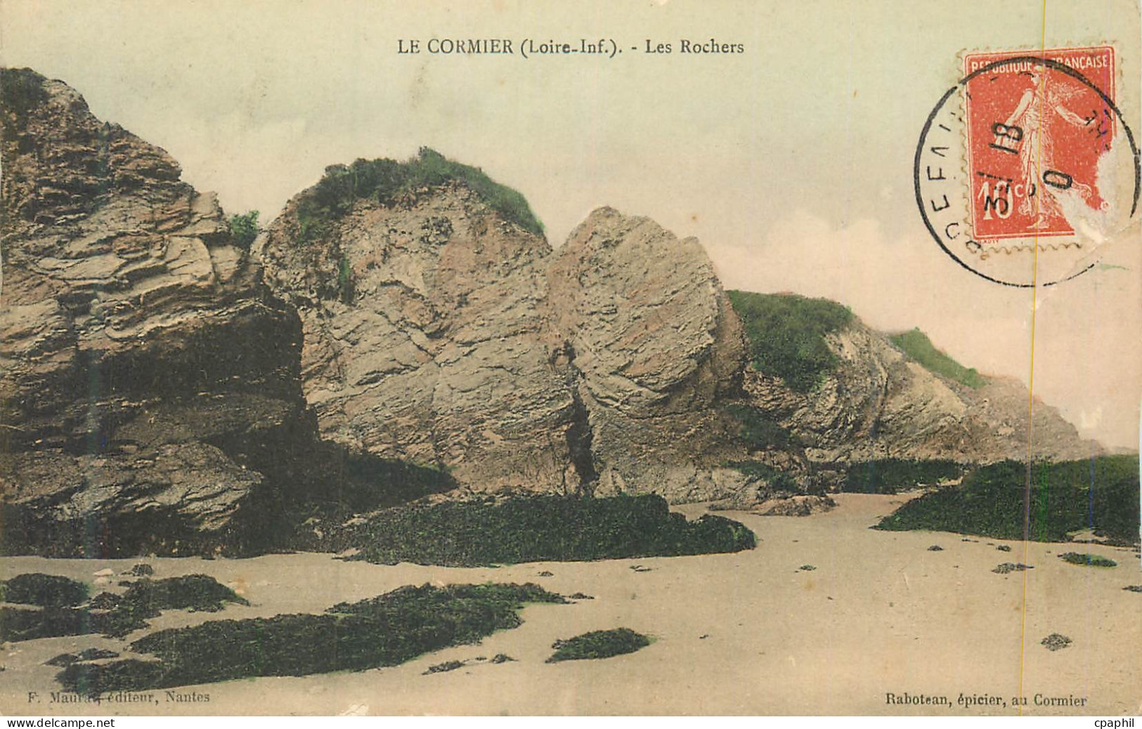 CPA Le Cornier (Loire Inf) Les Rochers