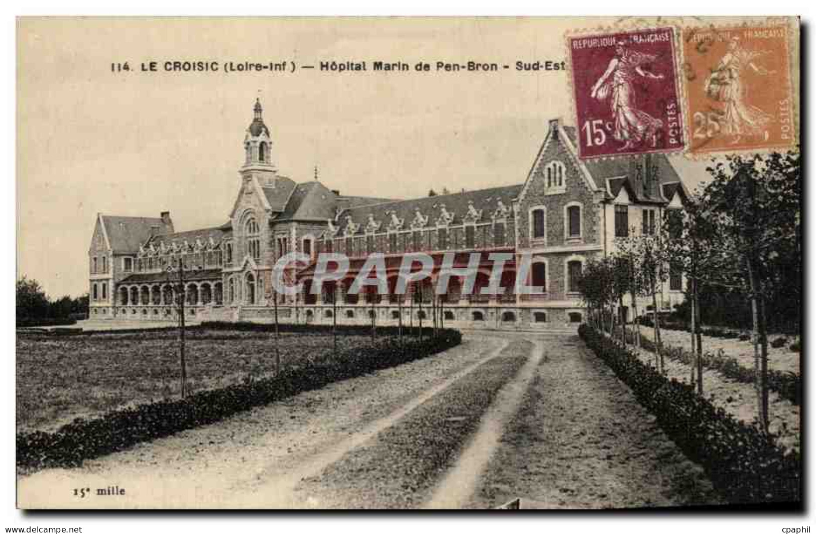 CPA Le Croisic Hopital Marin de PenBron Sud Est