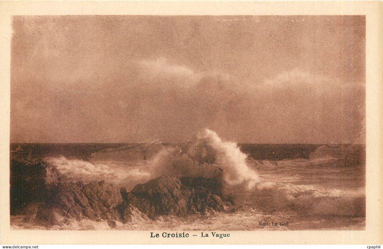 CPA Le Croisic La Vague