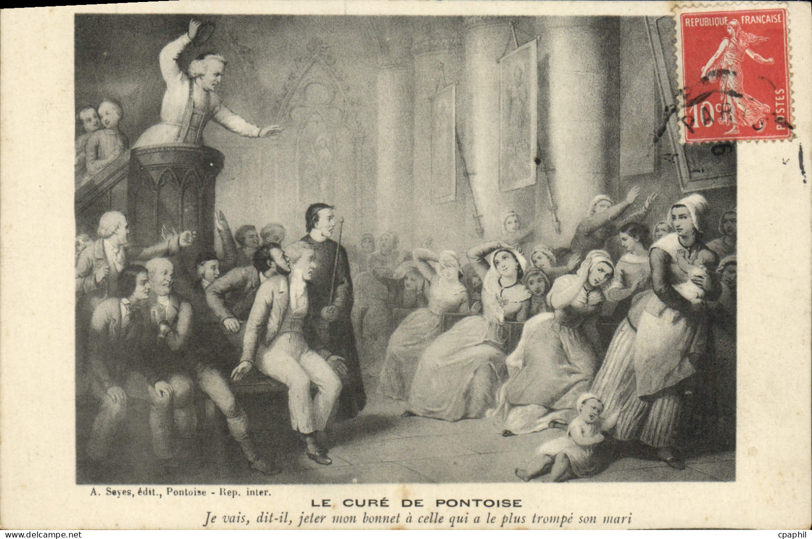 CPA Le Cure De Pontoise