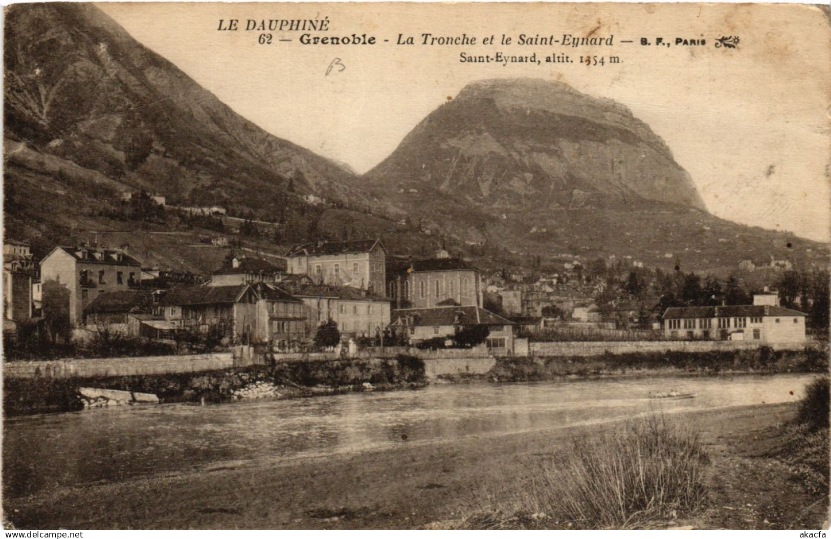 CPA Le Dauphiné - GRENOBLE - La TRONCHE et le St-Eynard (652777)