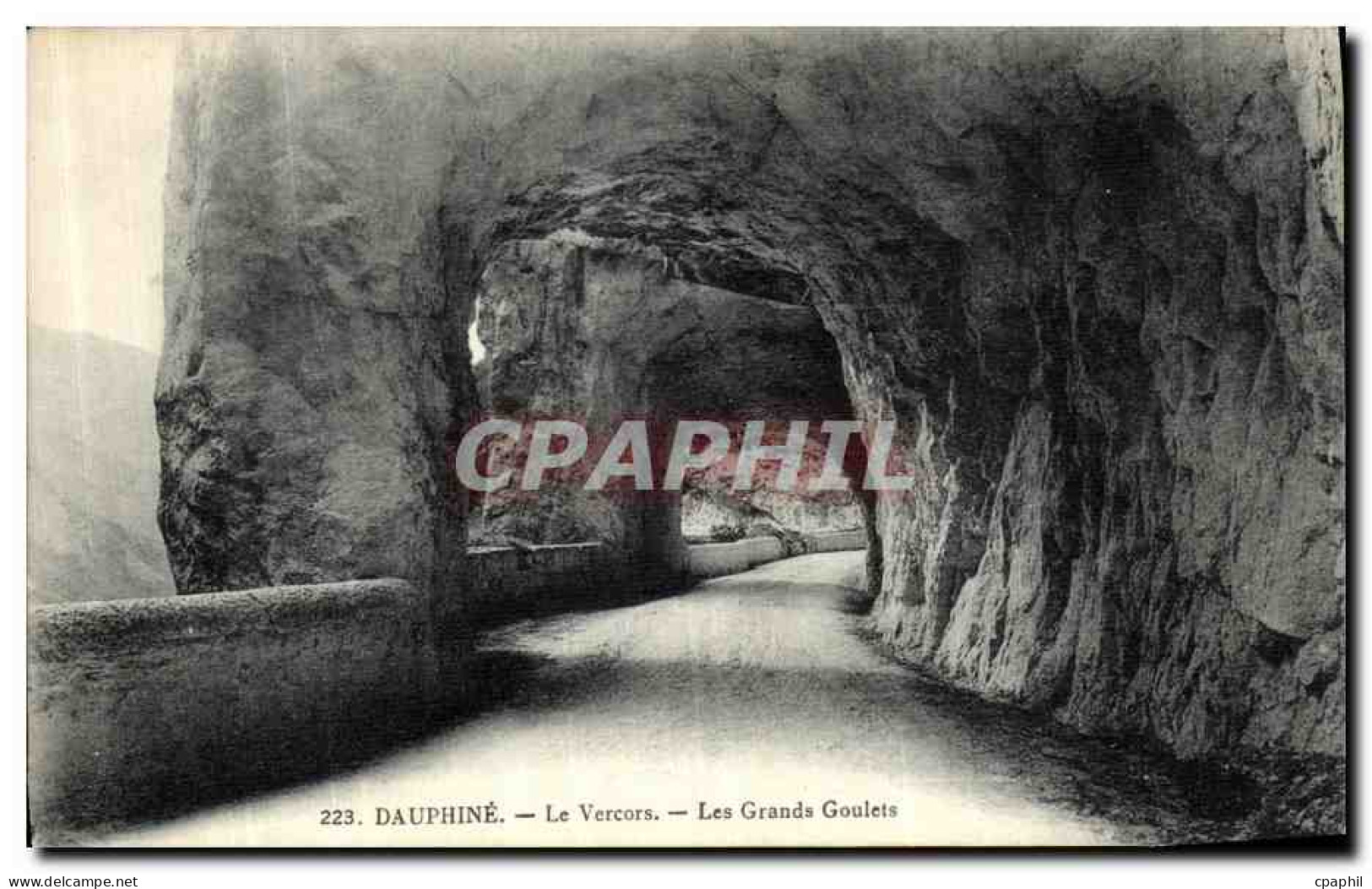 CPA Le Dauphine Le Vercors Les Grands Goulets