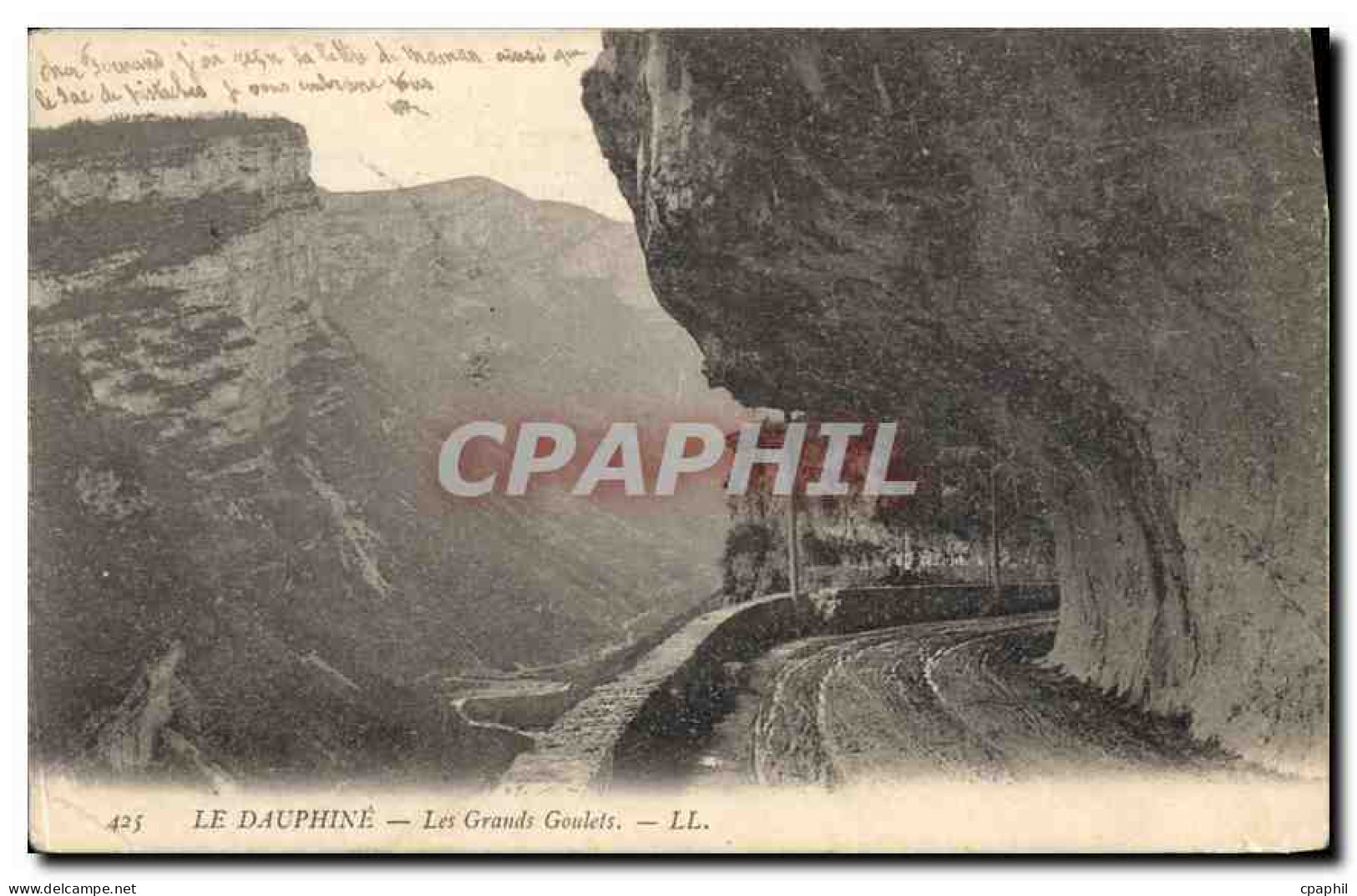 CPA Le Dauphine Les Grands Goulets