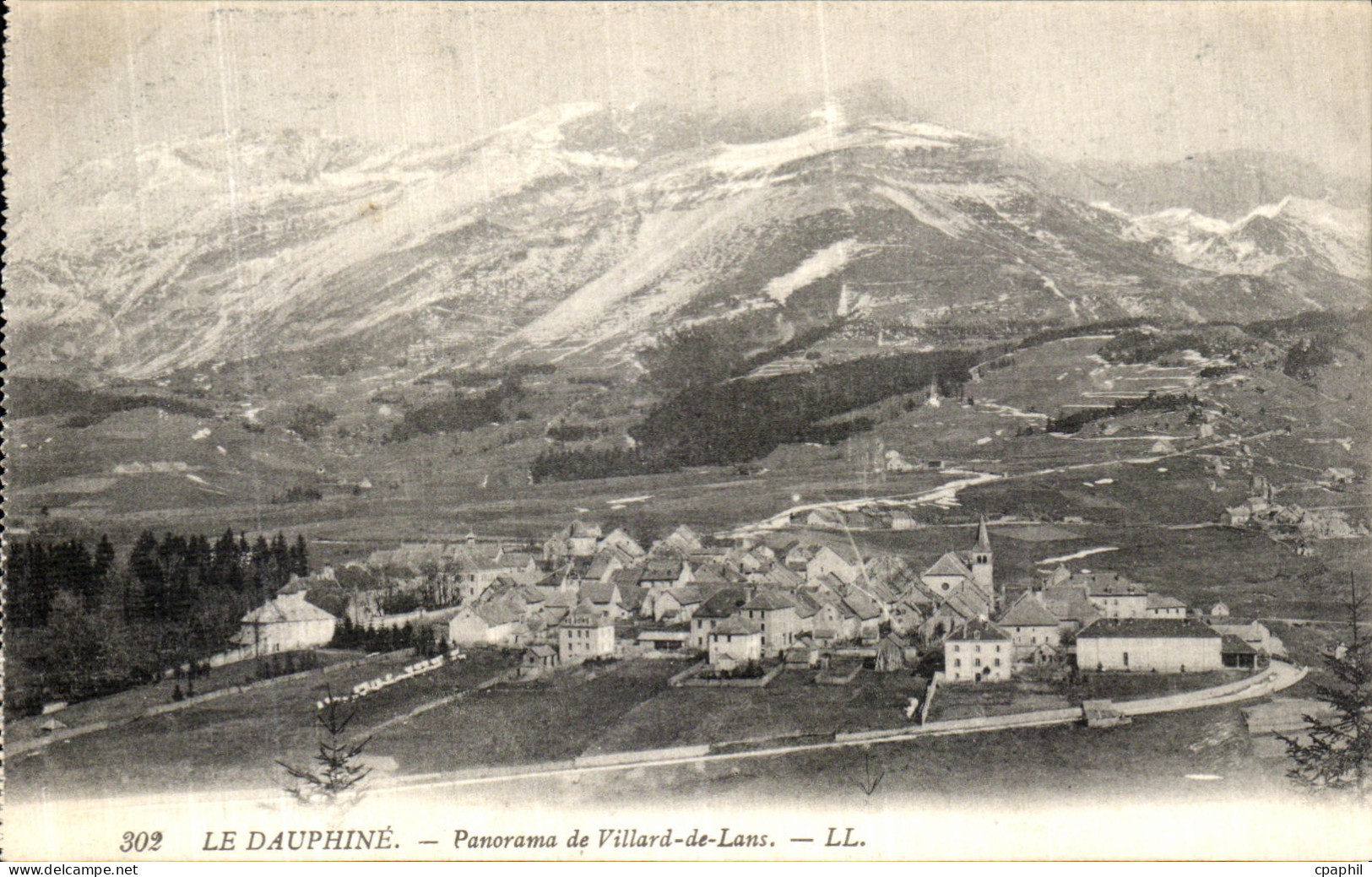 CPA Le Dauphine Panorama de Villard de Lans