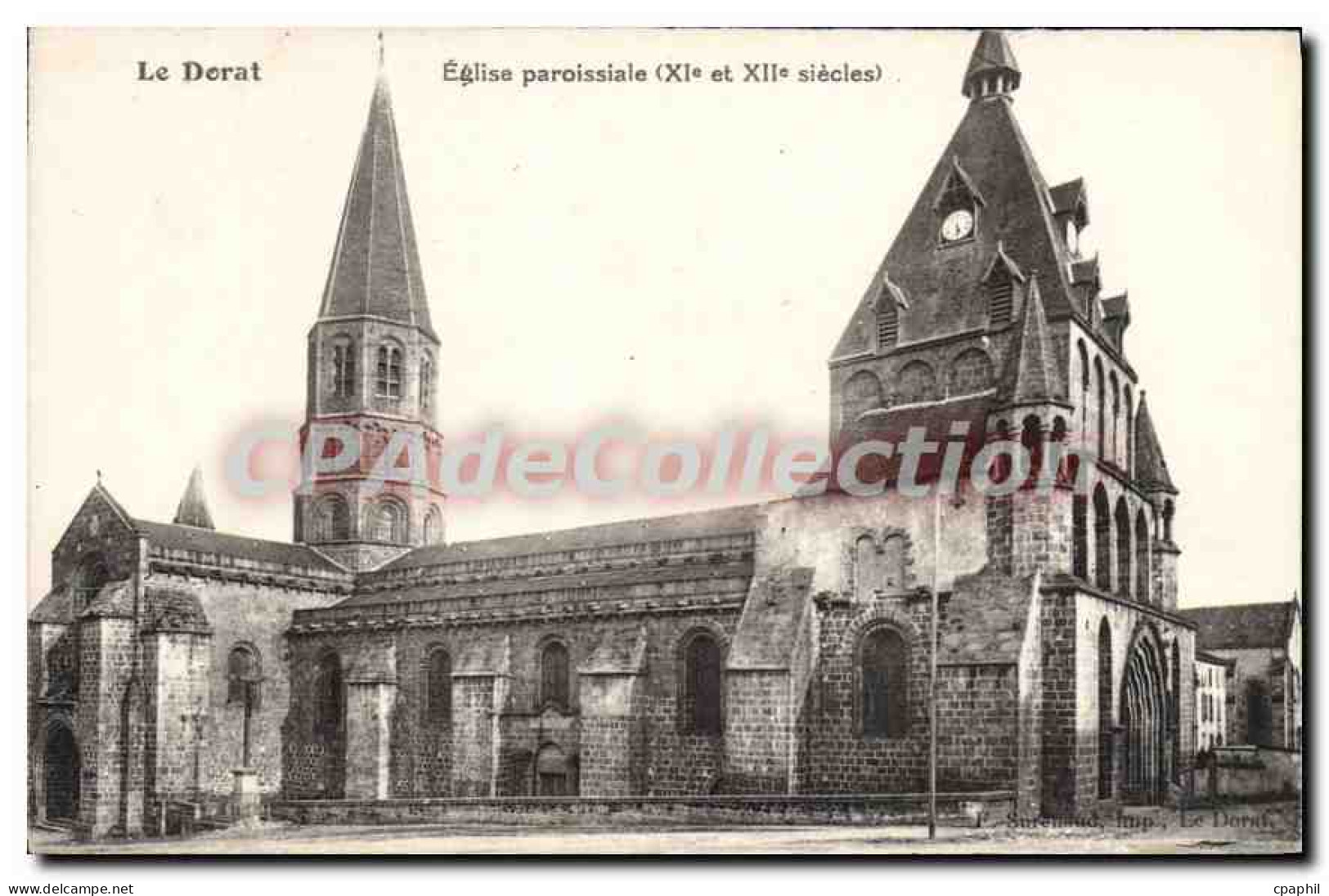 CPA Le Dorat Eglise paroissiale