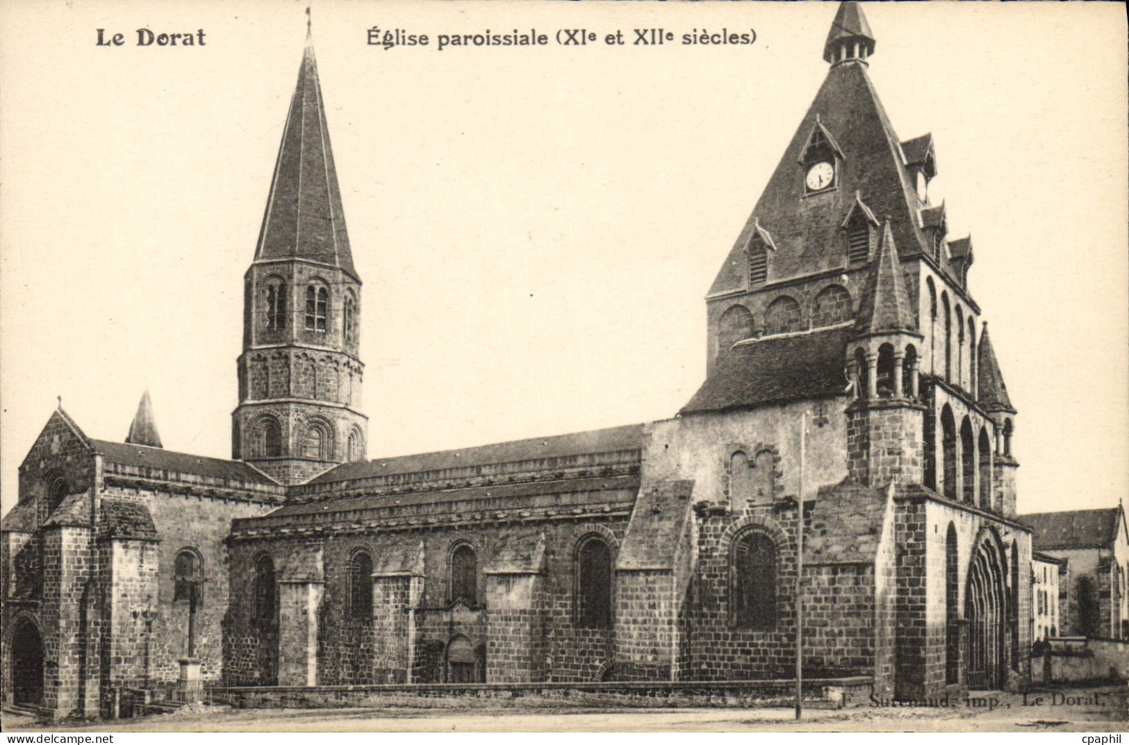 CPA Le Dorat Eglise Paroissiale