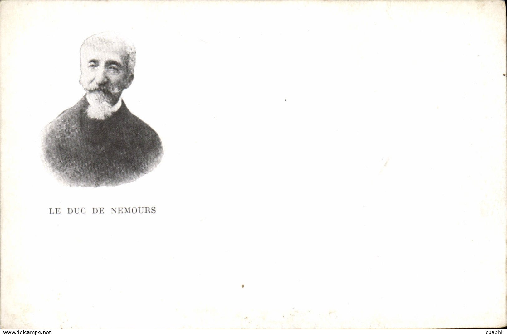 CPA Le Duc de Nemours
