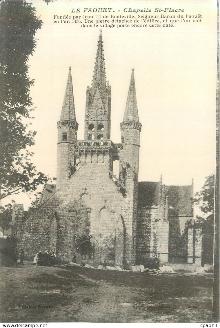CPA Le Faouet Chapelle St Fiacre
