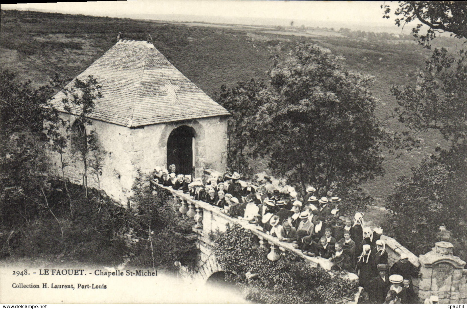 CPA Le Faouet Chapelle St Michel