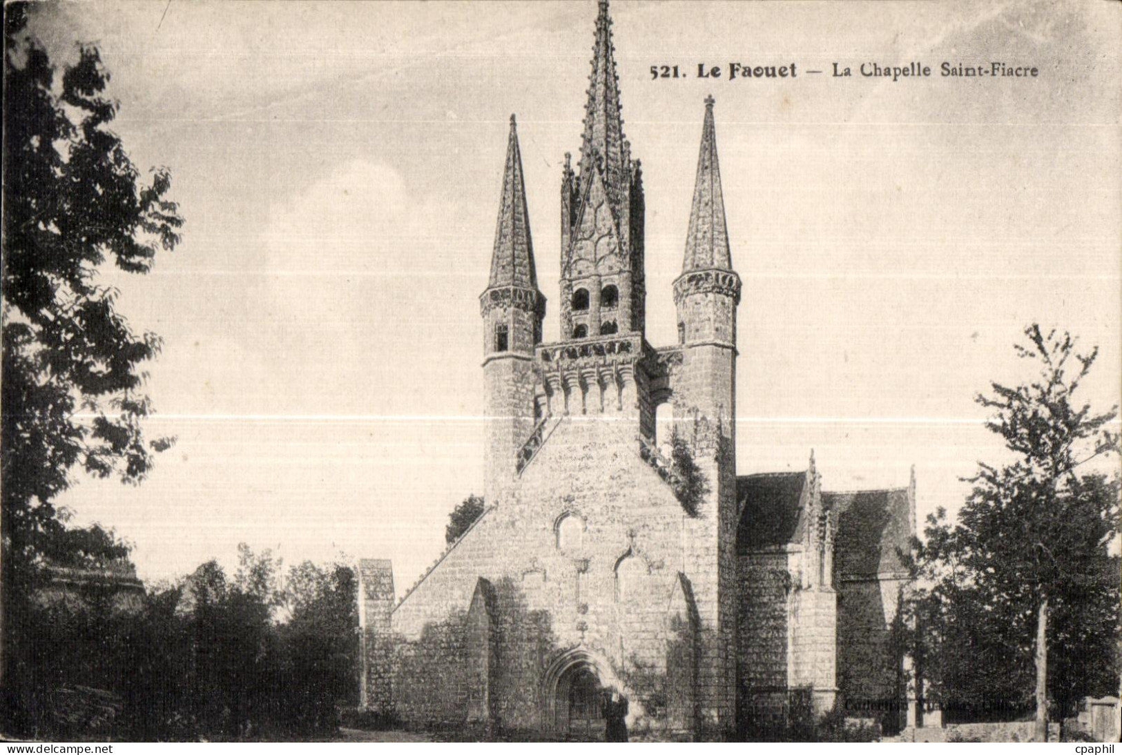 CPA Le Faouet La chapelle Saint Fiacre