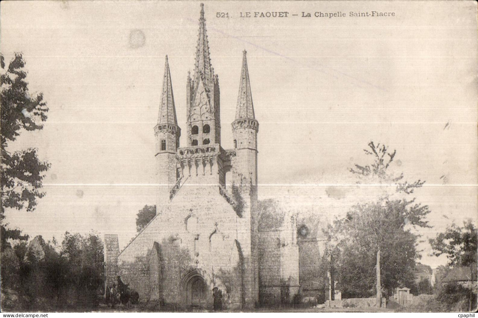 CPA Le Faouet La Chapelle Saint Fiacre