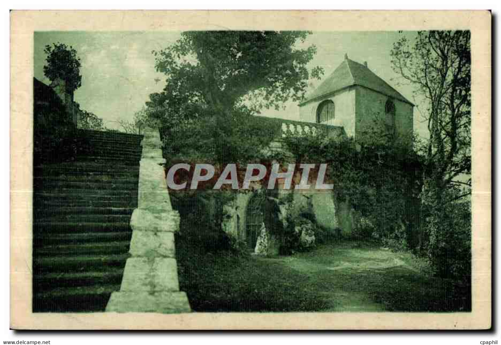 CPA Le Faouet Ste Barbe Un jolt coin aux alentours de la Chapelle