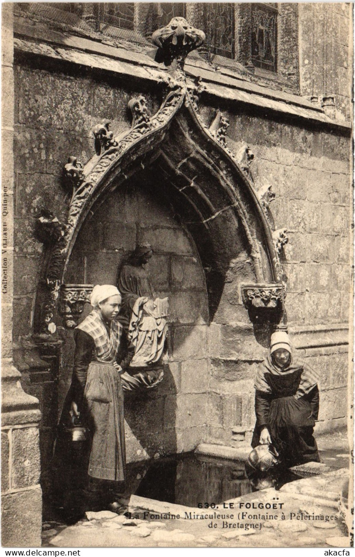 CPA Le Folgoet Fontaine miraculeuse (1278063)