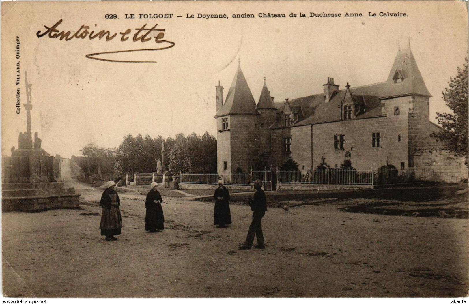 CPA Le Folgoet - Le Doyenne - Ancien Chateau de la Duchesse Anne (1033426)