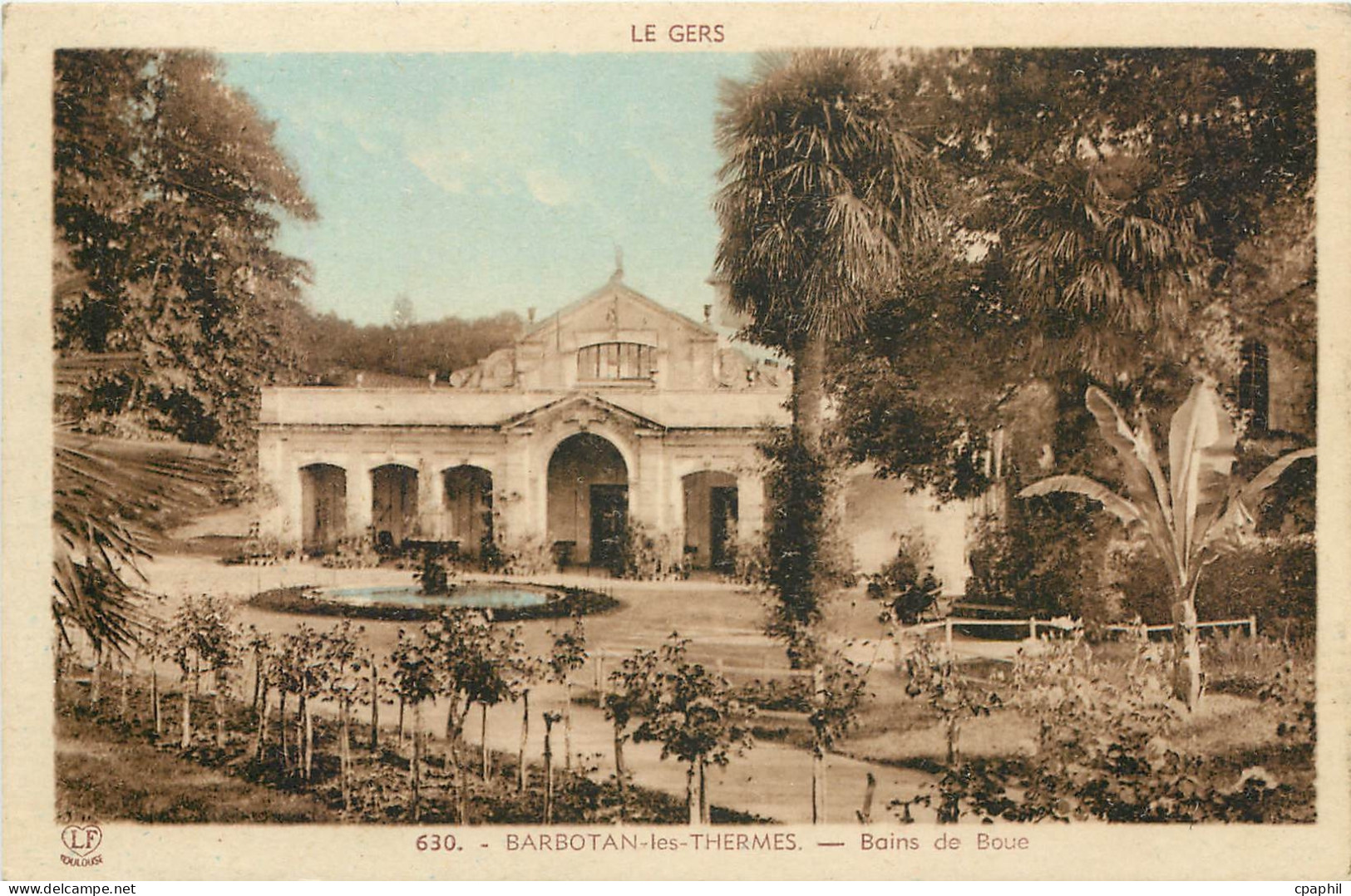 CPA Le Gers Barbotan les Thermes Bains de Boue