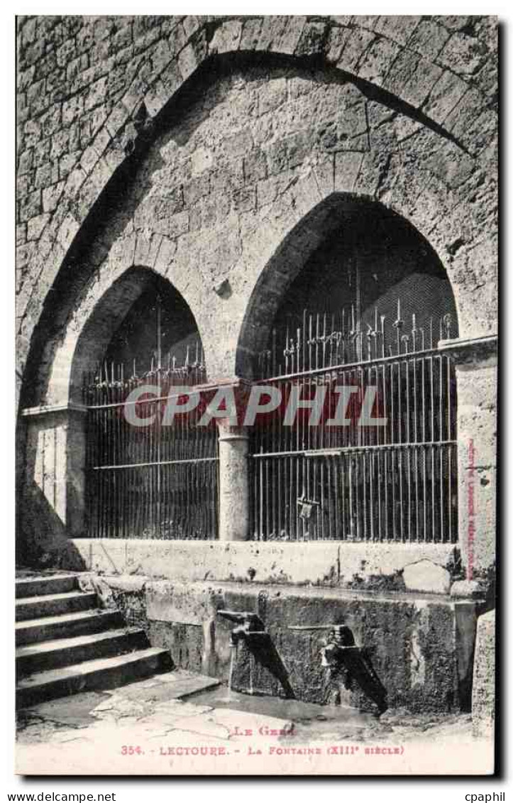 CPA Le Gers Lectoure La Fontaine