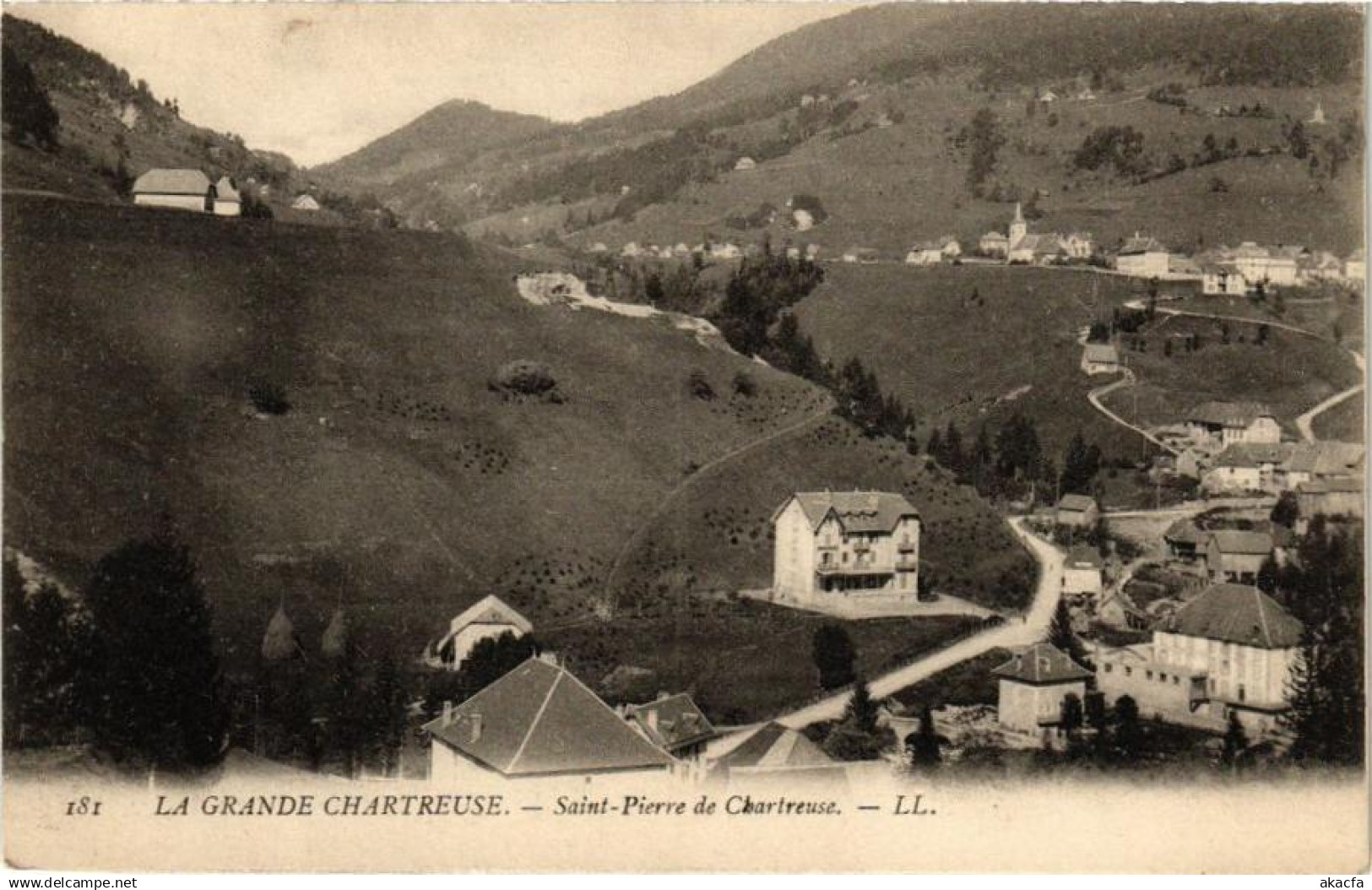 CPA Le Grand CHARTREUSE - St-PIERRE de CHARTREUSE (241658)