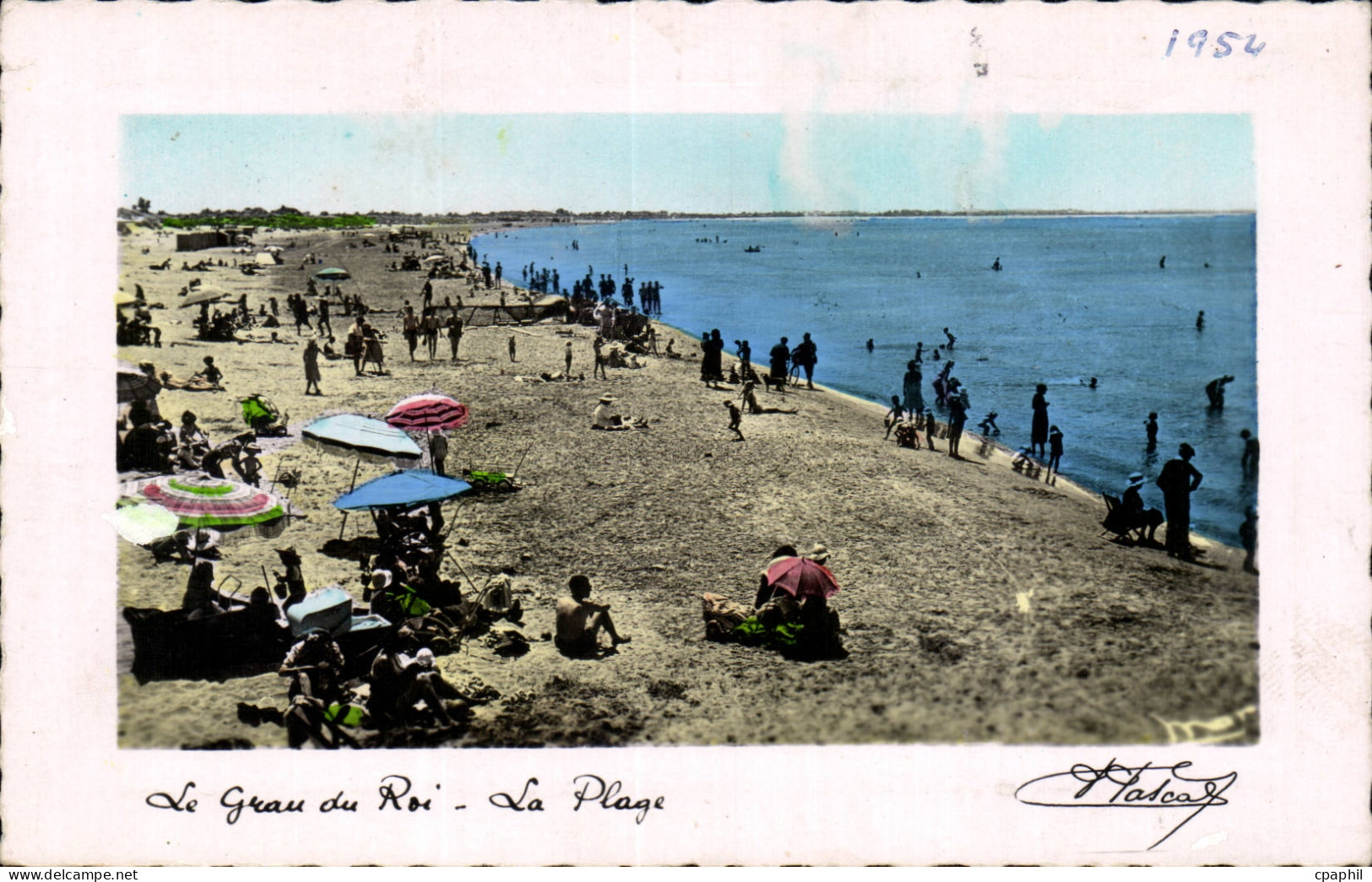 CPA Le Grau du Roi La plage