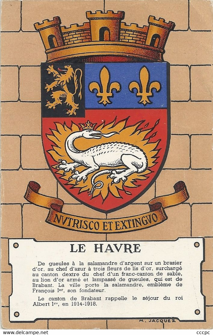 CPA Le Havre Armoiries