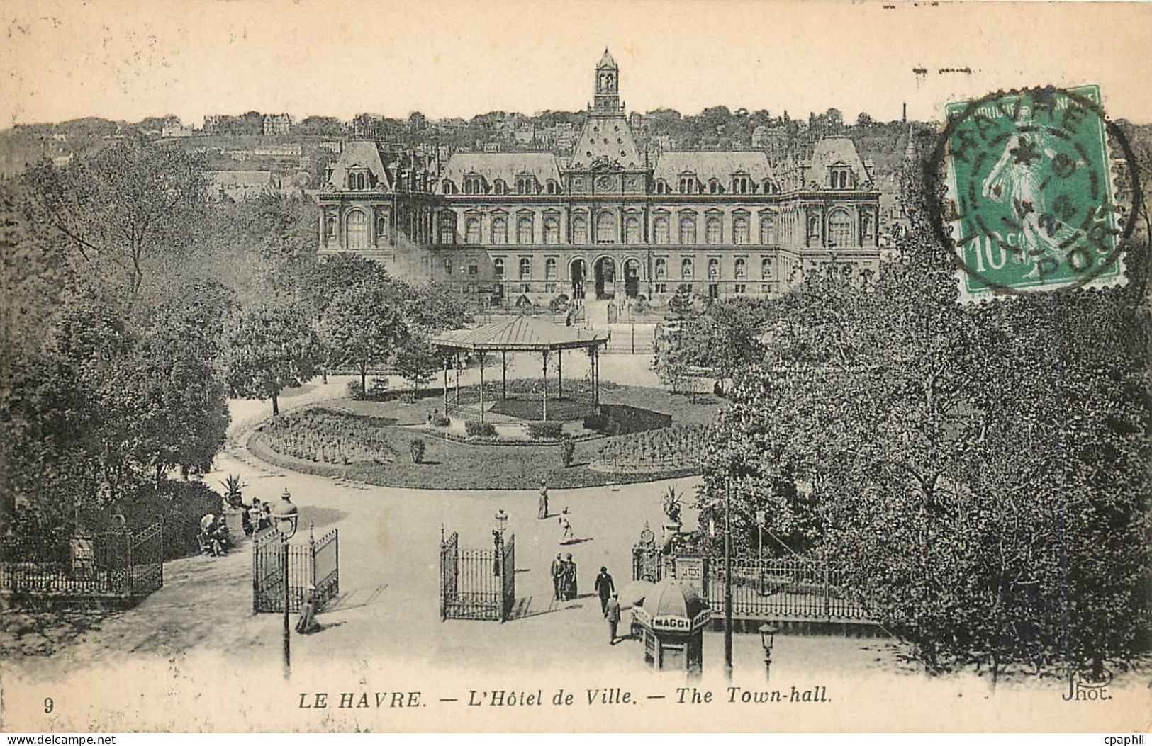 CPA Le Havre L'Hotel de ville
