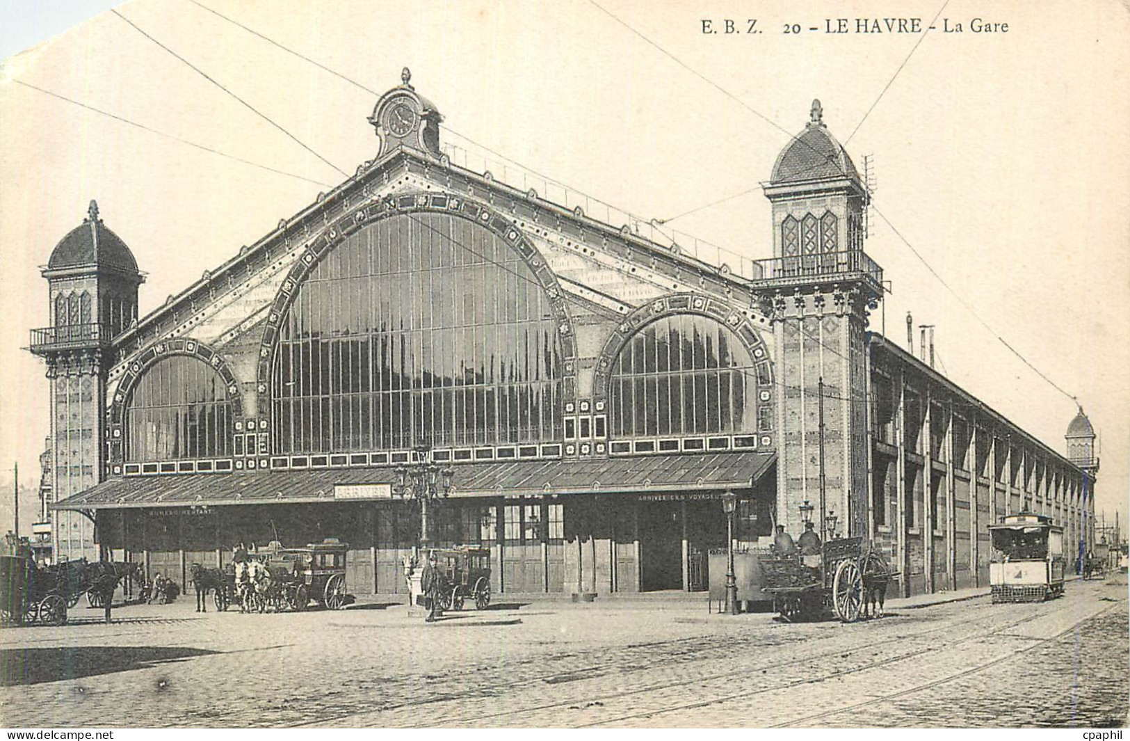 CPA Le Havre La Gare