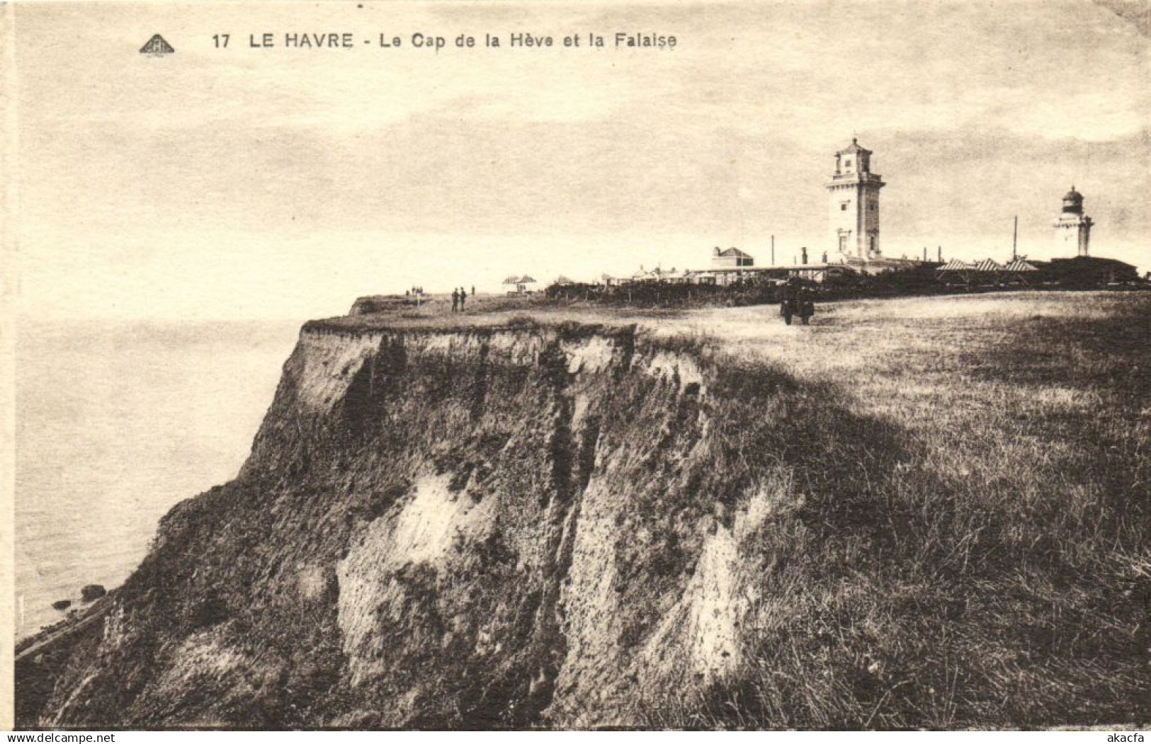 CPA Le HAVRE - Le Cap de la Heve et la Falaise (201067)