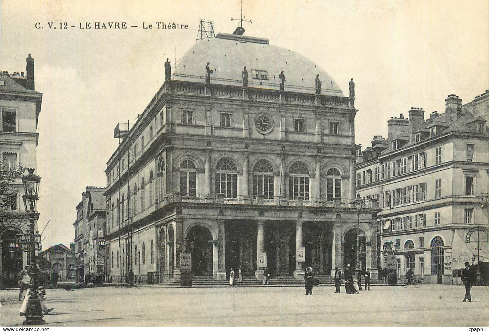 CPA le Havre le Theatre
